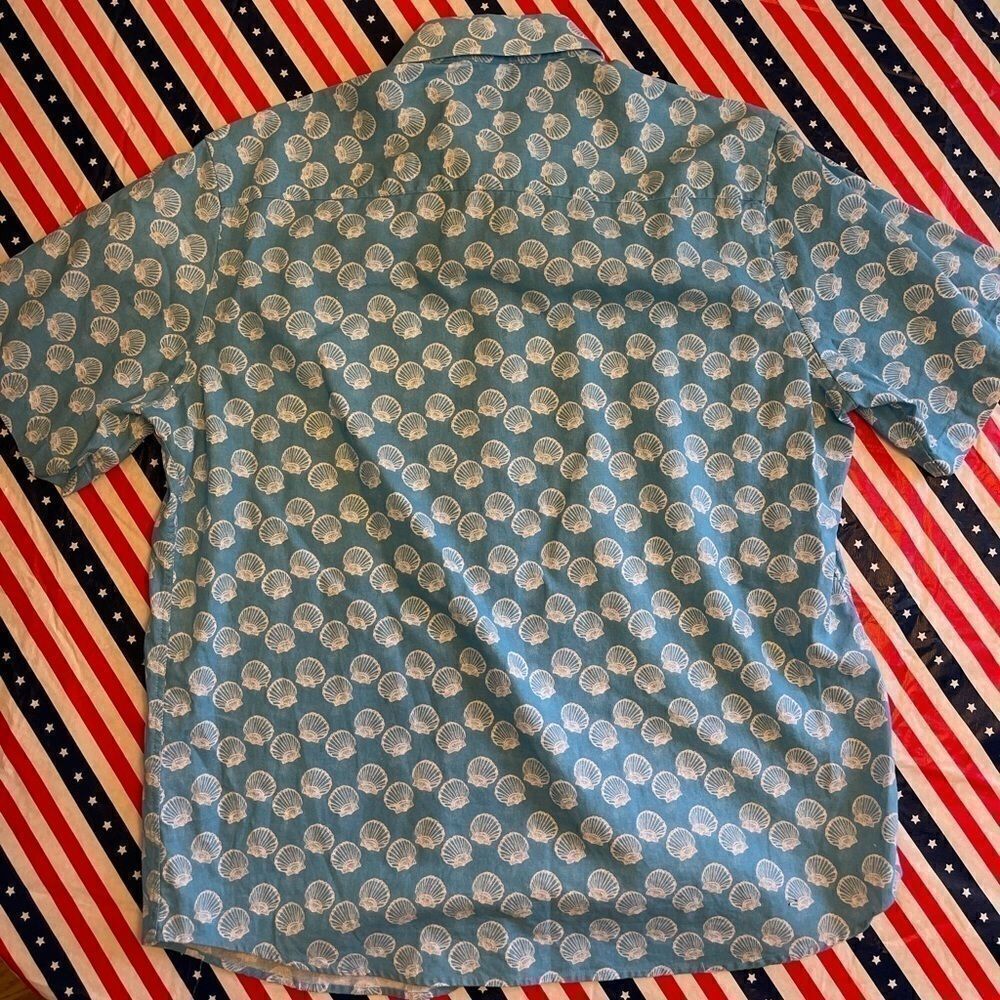 Charleston Threads Shell Linen Button Down Shirt - Picture 8 of 10